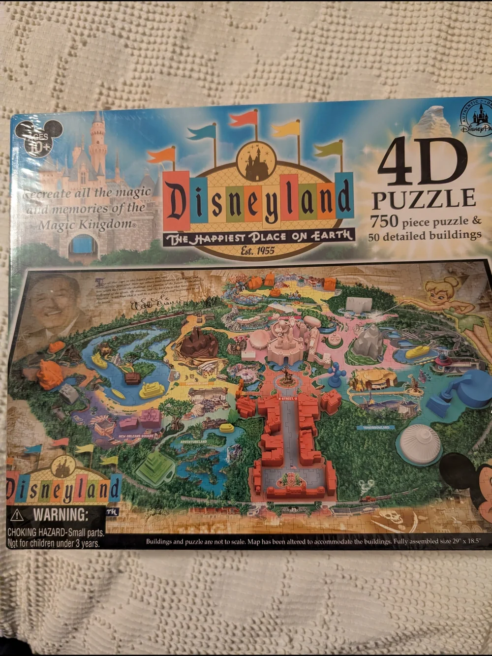 Retired 2013 Disneyland 4D Puzzle